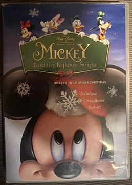 Mickey Bardziej Bajkowe Święta Disney dvd UNIKAT