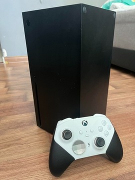 Xbox series X+Kontroler Elite Series 2 Core +2 GRY