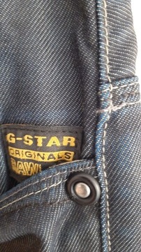 G star RAW 33 32. Granatowe jeans. Pas 82