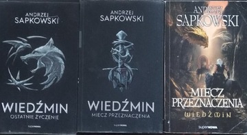 Andrzej Sapkowski Wiedźmin 3 sztuki 