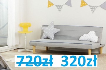 - 50% Nowa sofa firmy Homestyle4u 167x54 cm  320zł