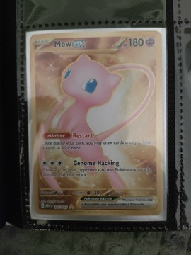 Pokemon TCG Mew 151 - karta Mew EX (złota)