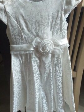 Sukienka biała 104