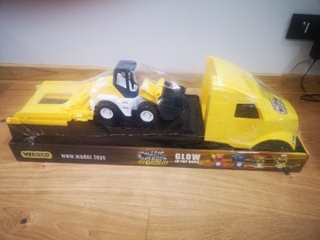 Magic Truck Technic Laweta ze spychaczem - WADER