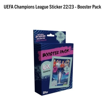 Booster Topps Champions League 22/23, nowy.