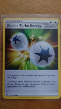 Karta Pokemon Double Turbo Energy (BST 151/172)