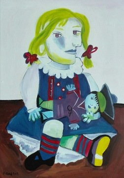 Pablo Picasso, Maria Teresa, Maya, 42x29,7, akt