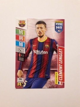 PANINI FIFA 365 2022 CLEMENT LENGLET   74