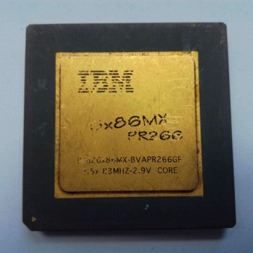 Stary procesor IBM 6x86 PR266