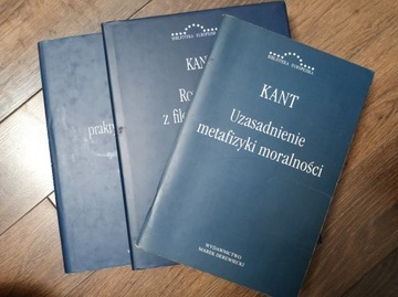 Kant, Trzy książki