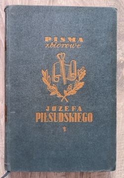 Pisma zbiorowe Piłsudski tom II 1937 stan bdb 