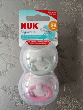 NUK signature-smoczek dla dzieci 0-6m.