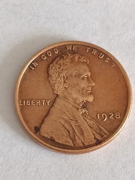 1 cent 1928 USA 