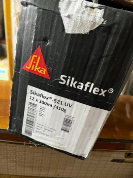 SIKAFLEX 521 UV klej uszczelniacz zewnętrzny biały
