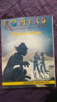 Komiks z 1988r Yans Mutanci z Xanai 