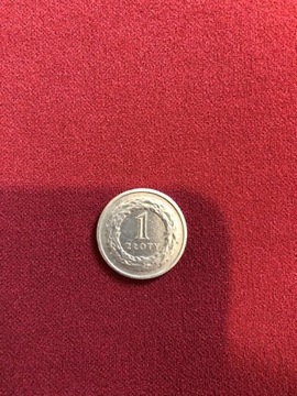 Moneta 1 ZŁ 1990 ROK PIĘKNY STAN