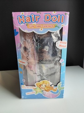 Głowa do czesania Hair Doll dla dzieci - nowa