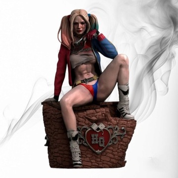 Figurka druk 3D żywica " Harley Quinn"- 120 mm