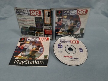 Premier Manager 98 Playstation 1 Sony Psx PSone 