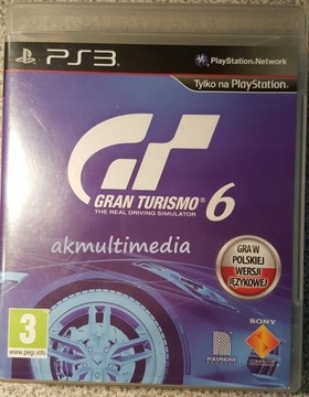 Gran Turismo 6 PS3 PL