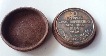 Łotwa Medal 100 lat Kaija