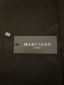 GUESS MARCIANO mała czarna sukienka XS NOWA