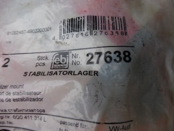 Febi Bilstein 27638 stabilizator guma 2 szt.