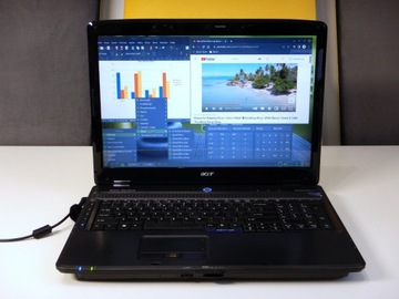 Laptop Acer Aspire 7530G 2.1GHz 4GB 500GB 100% OK!