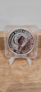 Kookaburra 1991  1 Oz  Perth Mint 