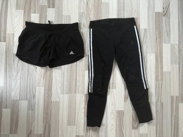 Legginsy i szorty Adidas