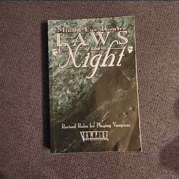 Laws of the Night Vampire the Masquerade LARP rpg 