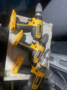 3szt wkrętarki DEWALT 18V lion. Sprawne