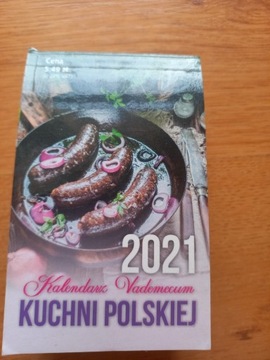 Oryginalna kartka z kalendarza 2021