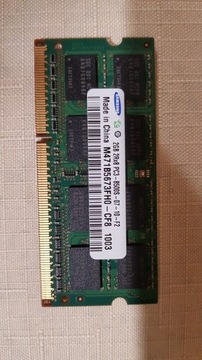 Pamięć Ram 2GB do laptopa