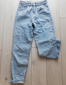 Spodnie jeansowe Mom fit Sinsay nowe (xs) 34 