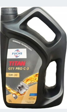 Olej silnikowy Fuchs titan Gt1 pro c-3 5W-30 5 L 