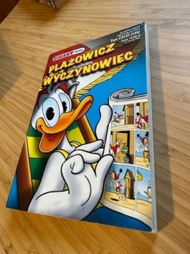 "Plażowicz wyczynowiec" Komiks Kaczor Donald 