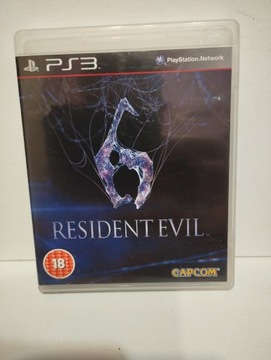 Gra Resident Evil 6 na PS3 stan dobry.