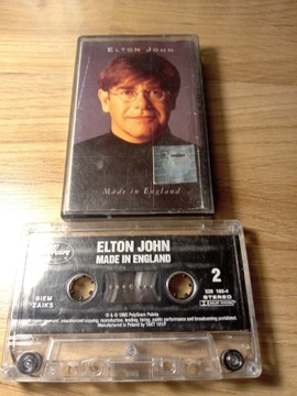 Elton John made in england