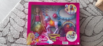 Zestaw Barbie Dreamtopia jednorożec 