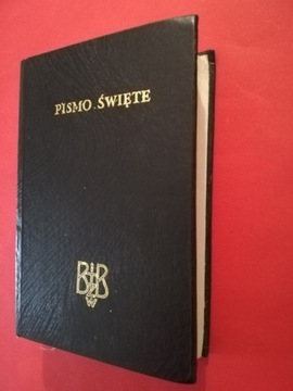 Biblia to jest Pismo  Święte Brytyjska  1989