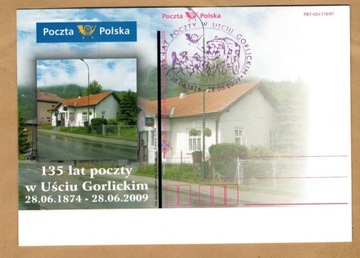 Uście Gorlickie 135 lat poczty 2009 Nowy Sącz