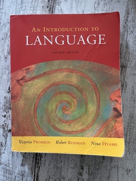 An introduction to language by Victoria Fromkin