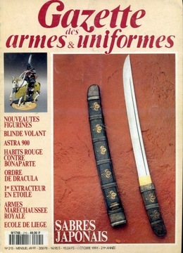 "Gazett des Armes & Uniformes" Paris 1991 nr 215