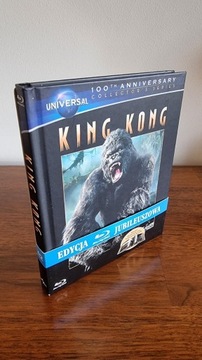 King Kong 2005 blu ray książka jubileuszowe PL
