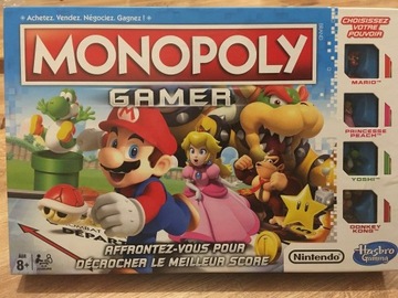 Gra Monopoly Gamer Mario w języku francuskim