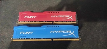 RAM HyperX Fury DDR3 16GB (2x 8GB) 1600MHz CL10 