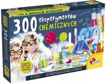 300 eksperymentów chemicznych zestaw 