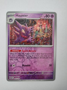 Haunter 093/165 reverse holo - Pokemon 151