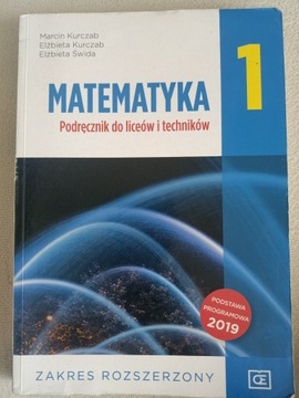 Podręcznik matematyka 1 zakres rozszerzony